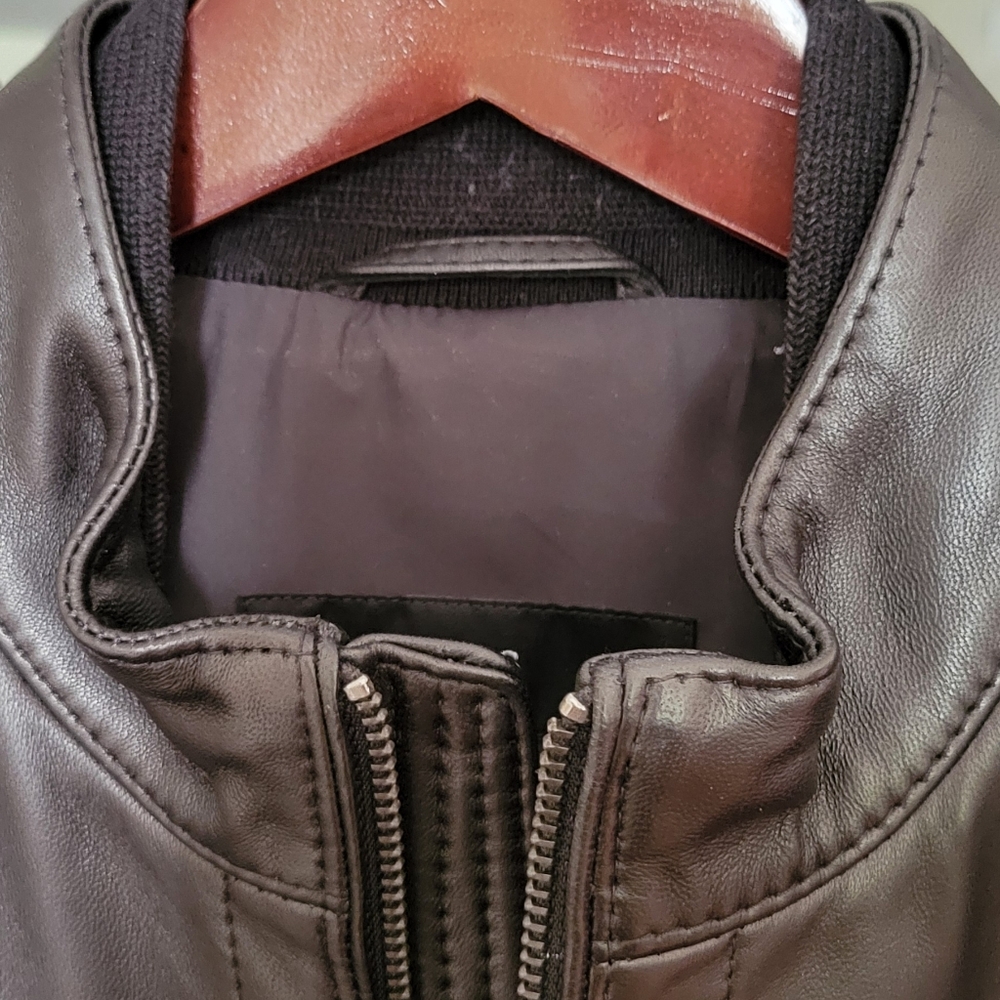 Men's massell leather jacket